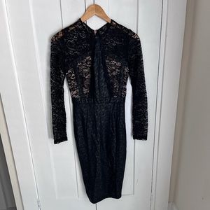 Privy black Lace dress